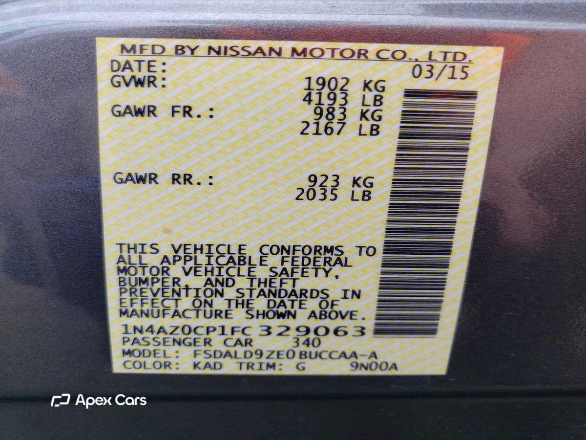 Nissan Leaf 2015