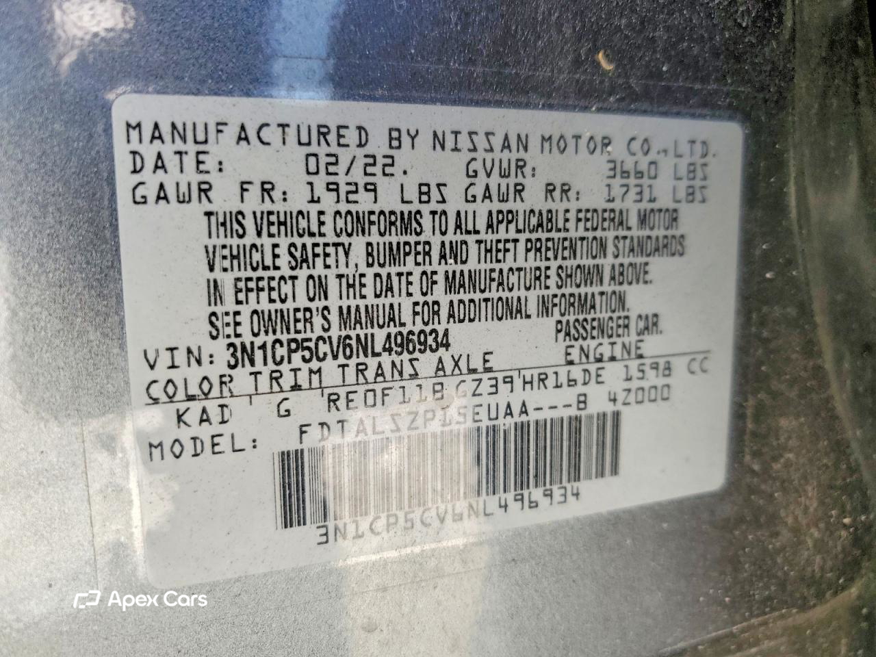 Nissan Kicks 2022