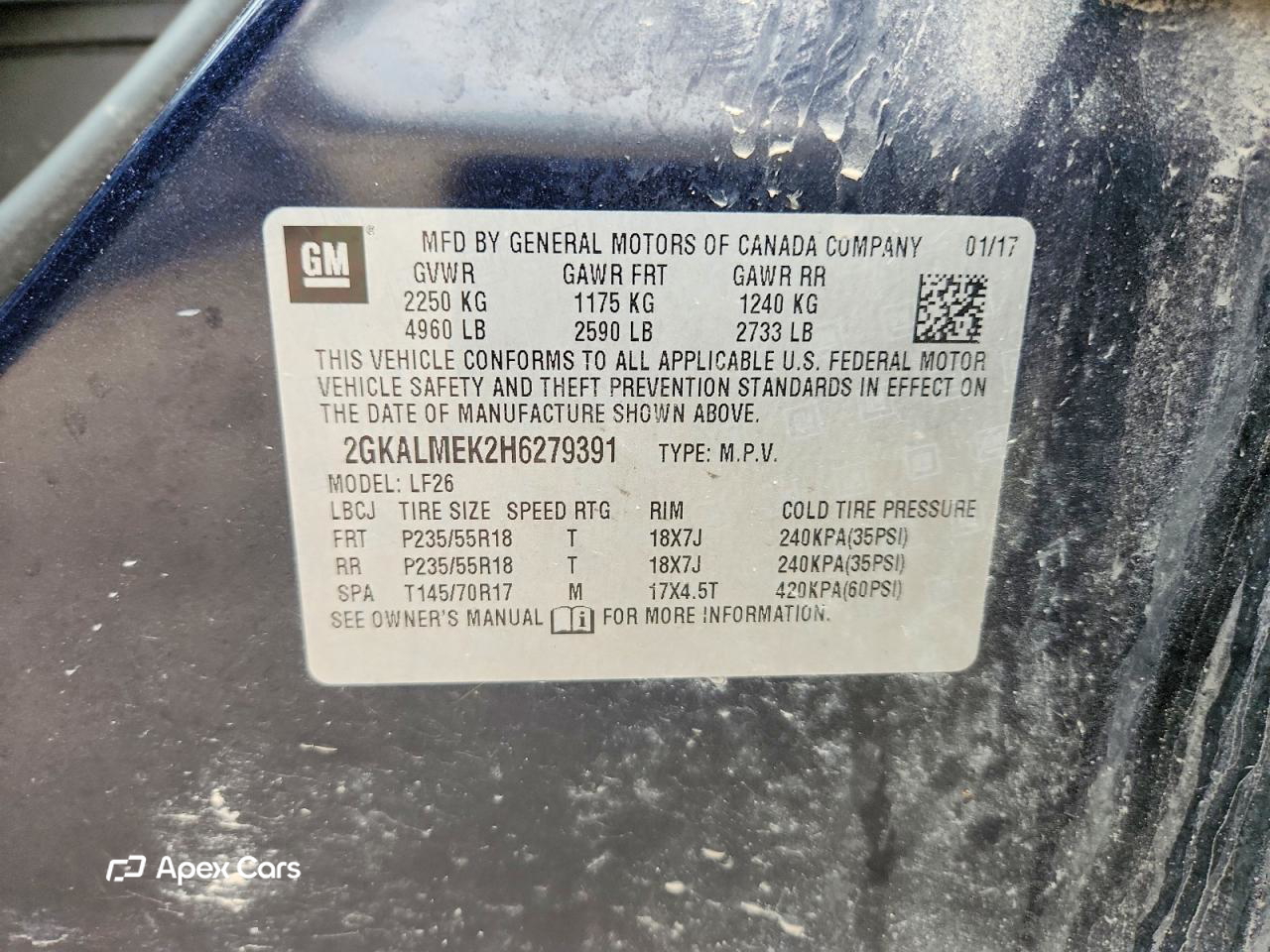 GMC Terrain 2017