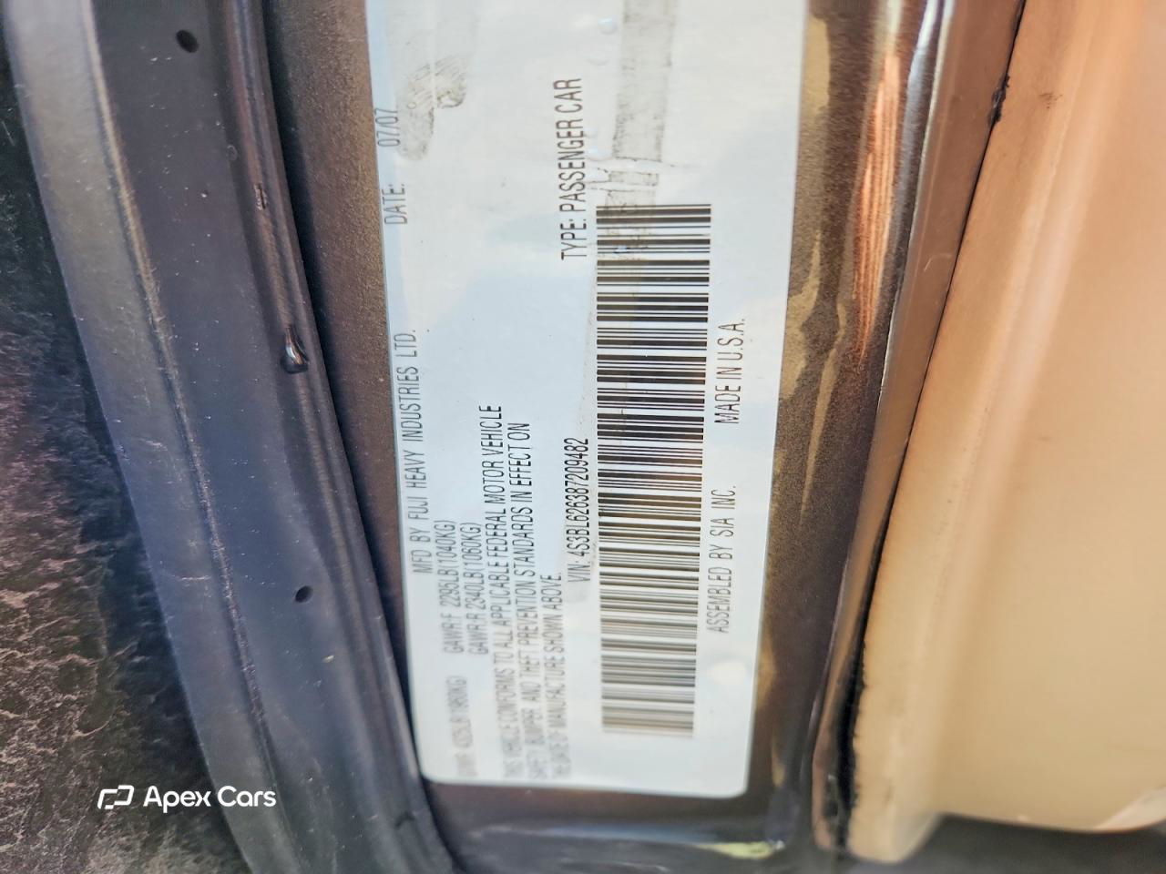 Subaru Legacy 2008