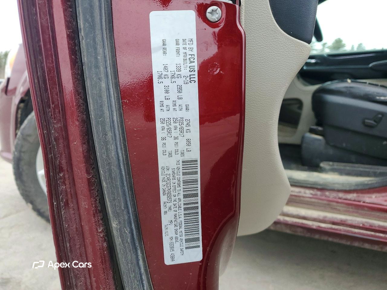 Dodge Caravan 2019