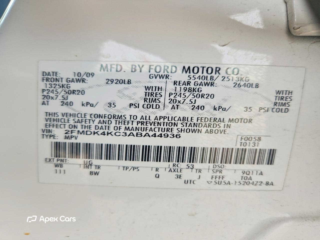 Ford Edge 2010
