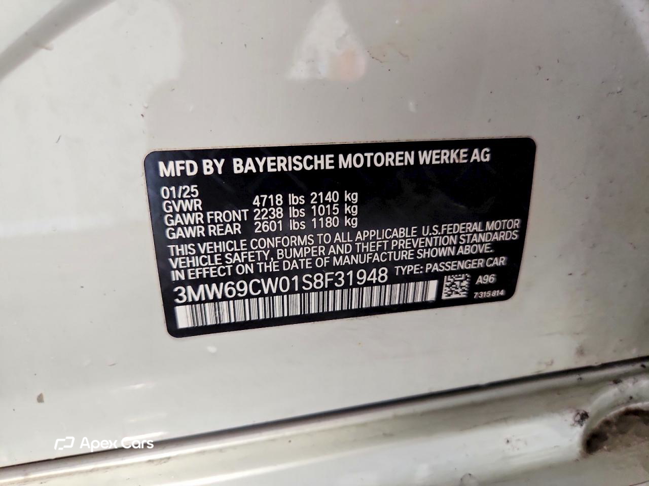BMW Series 3 2025