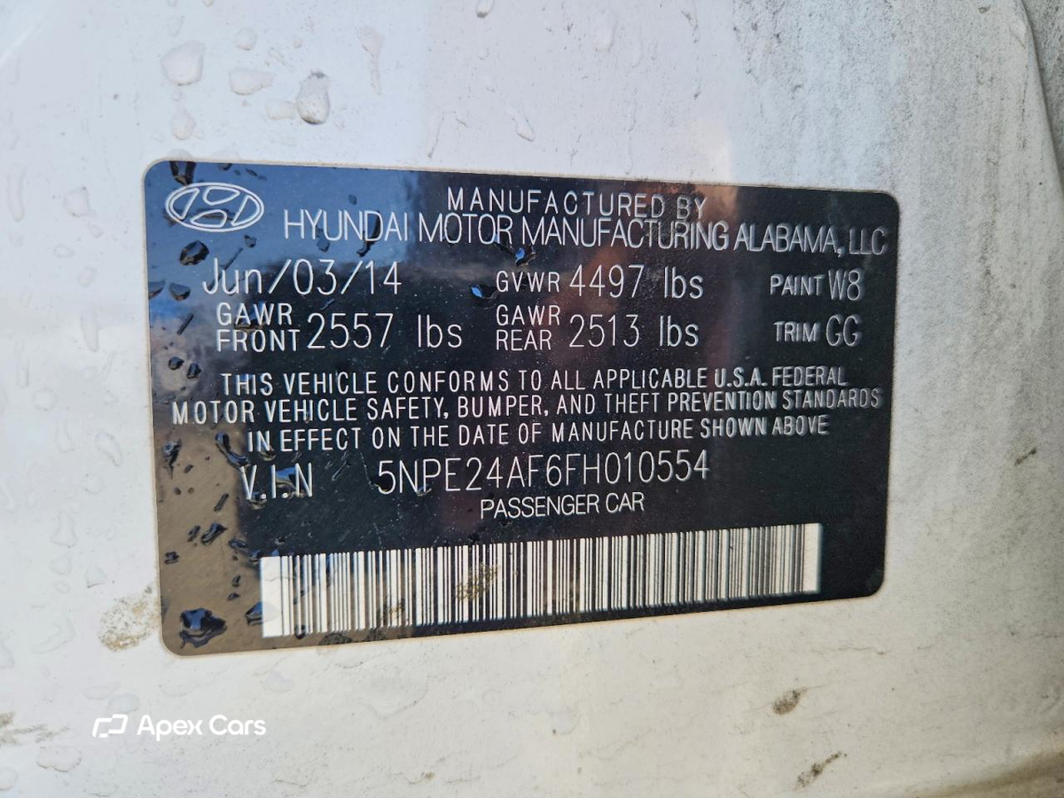 Hyundai Sonata 2015