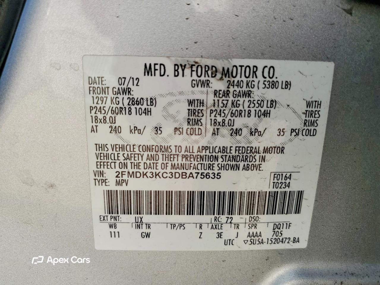 Ford Edge 2013