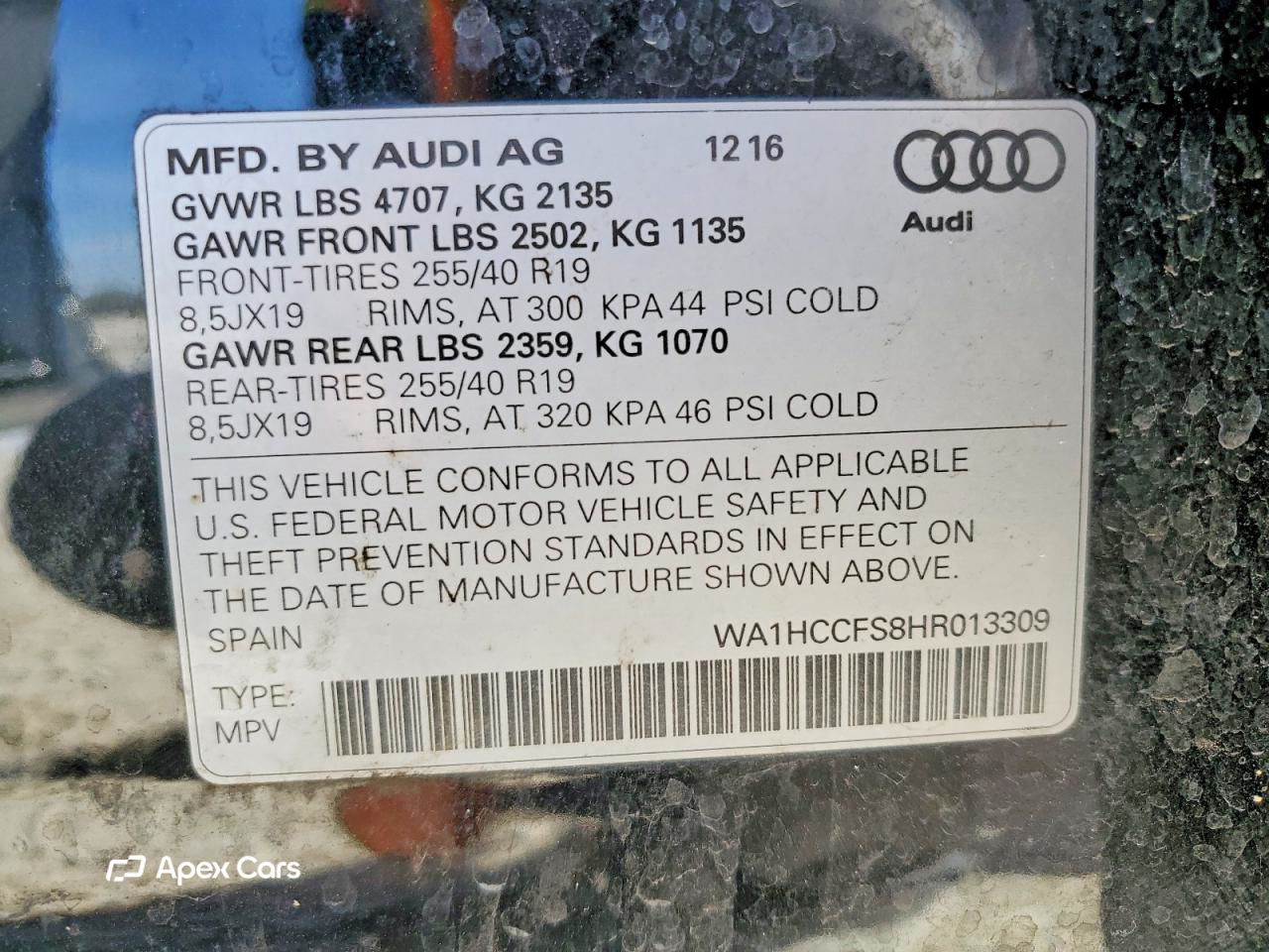 Audi Q3 2017