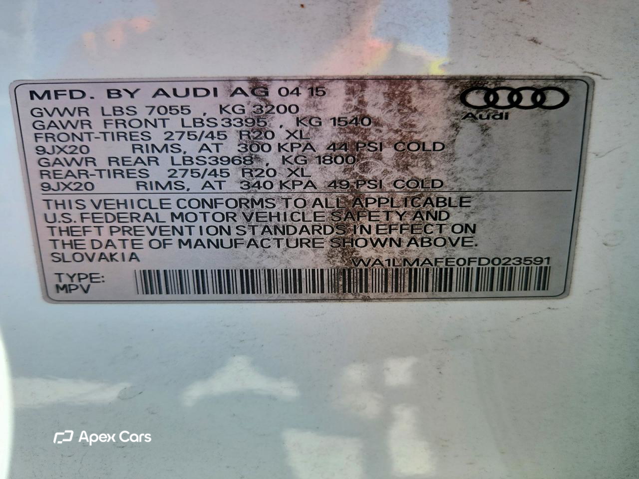 Audi Q7 2015