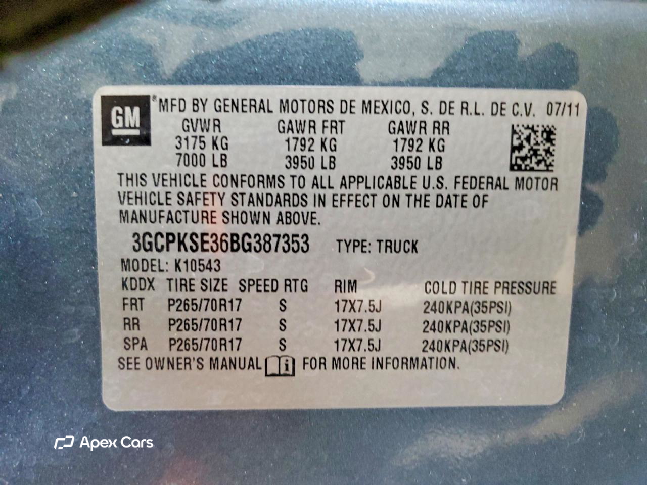 Chevrolet Silverado 2011