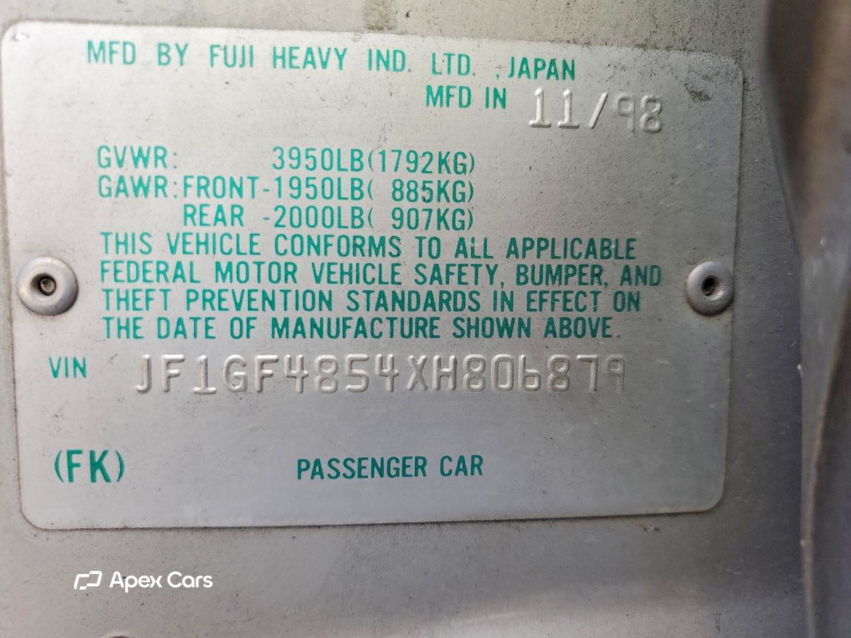 Subaru Impreza 1999