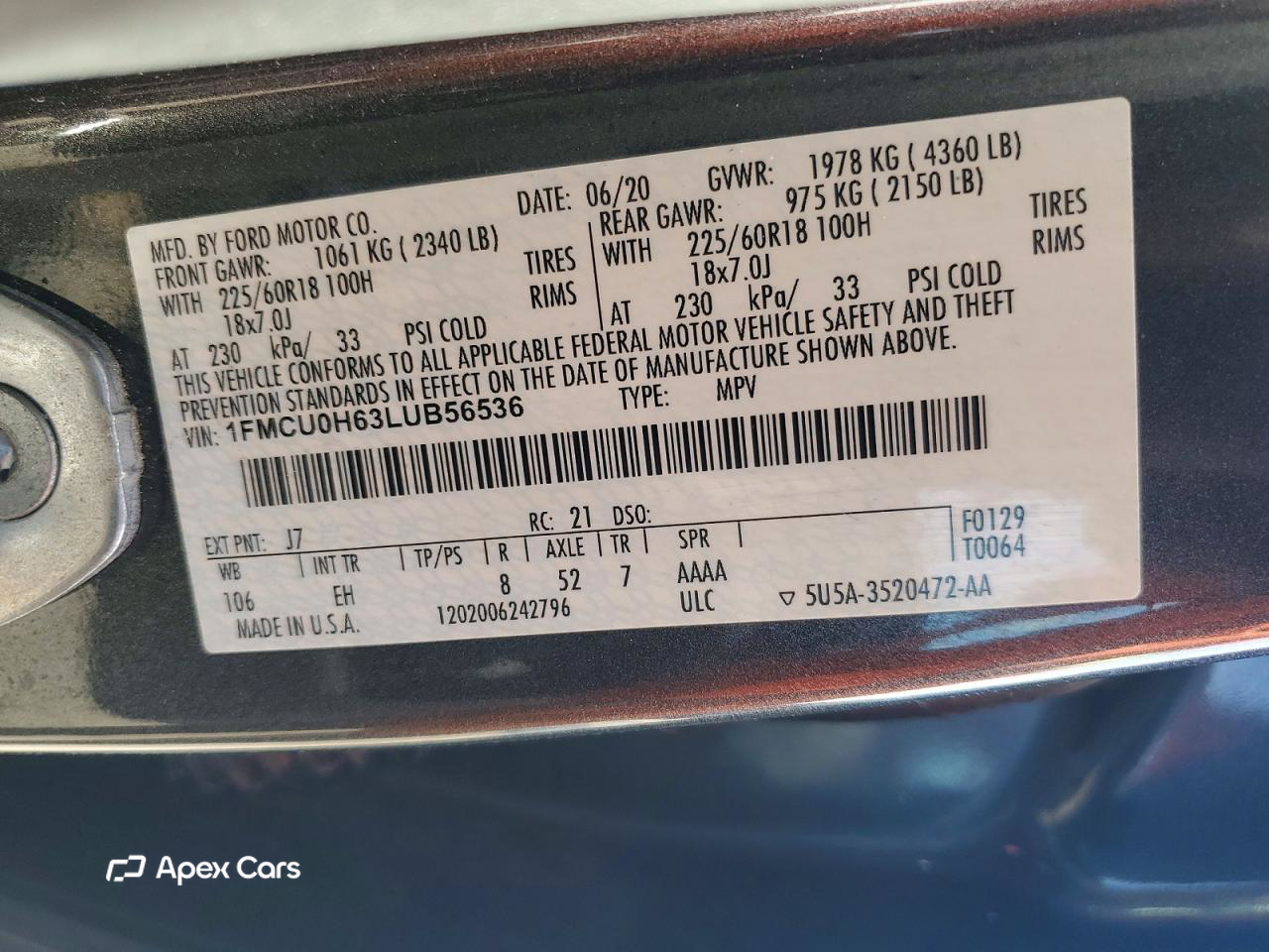 Ford Escape 2020