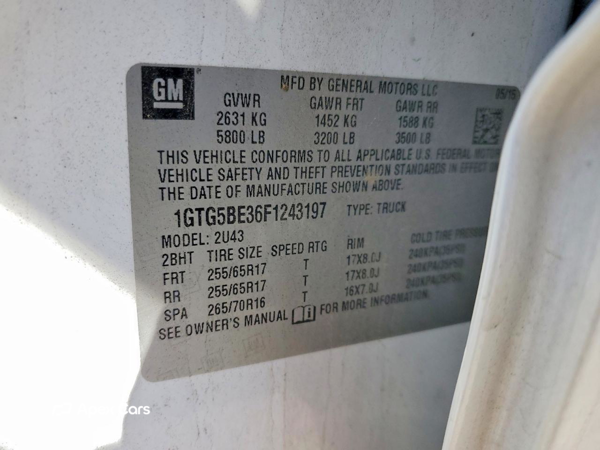 GMC Canyon 2015