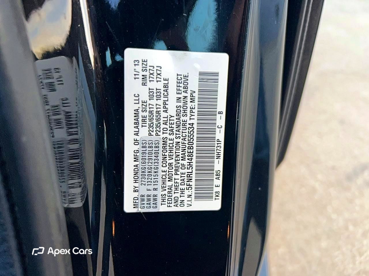 Honda Odyssey 2014