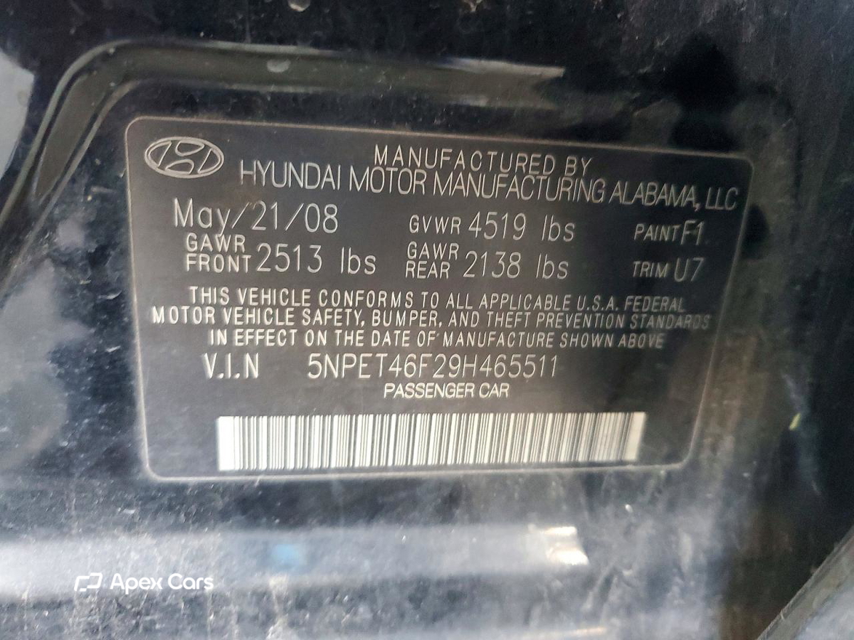 Hyundai Sonata 2009