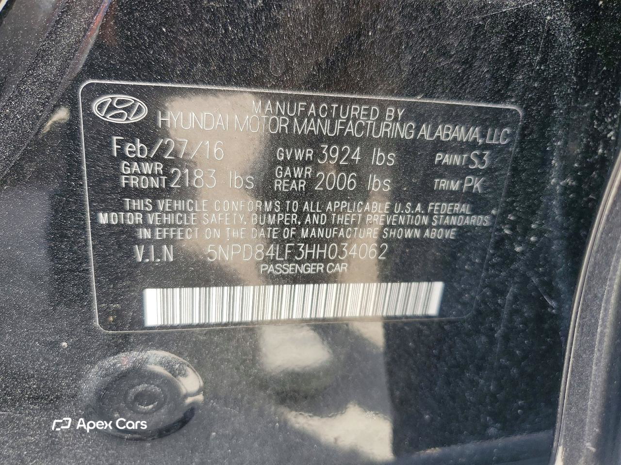 Hyundai Elantra 2017