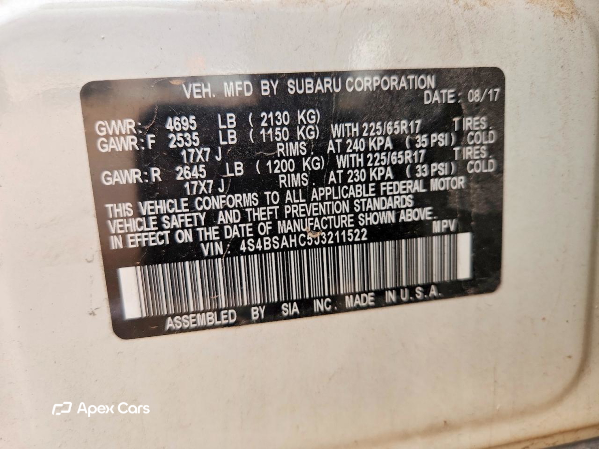Subaru Outback 2018