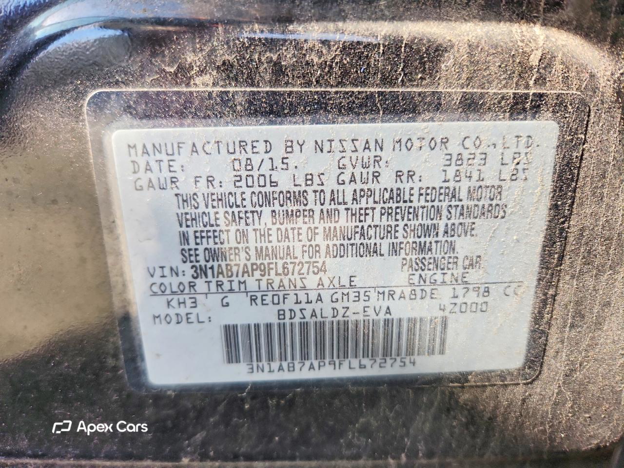 Nissan Sentra 2015