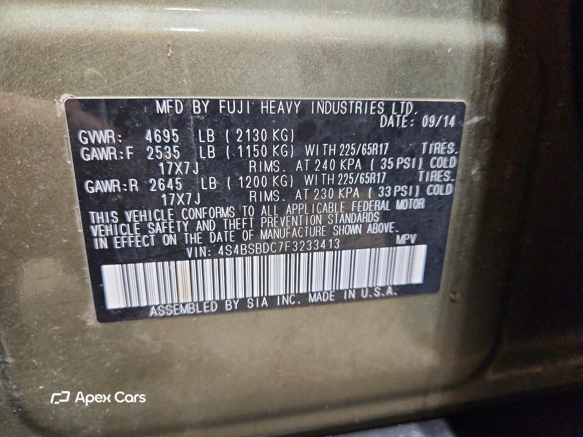 Subaru Outback 2015