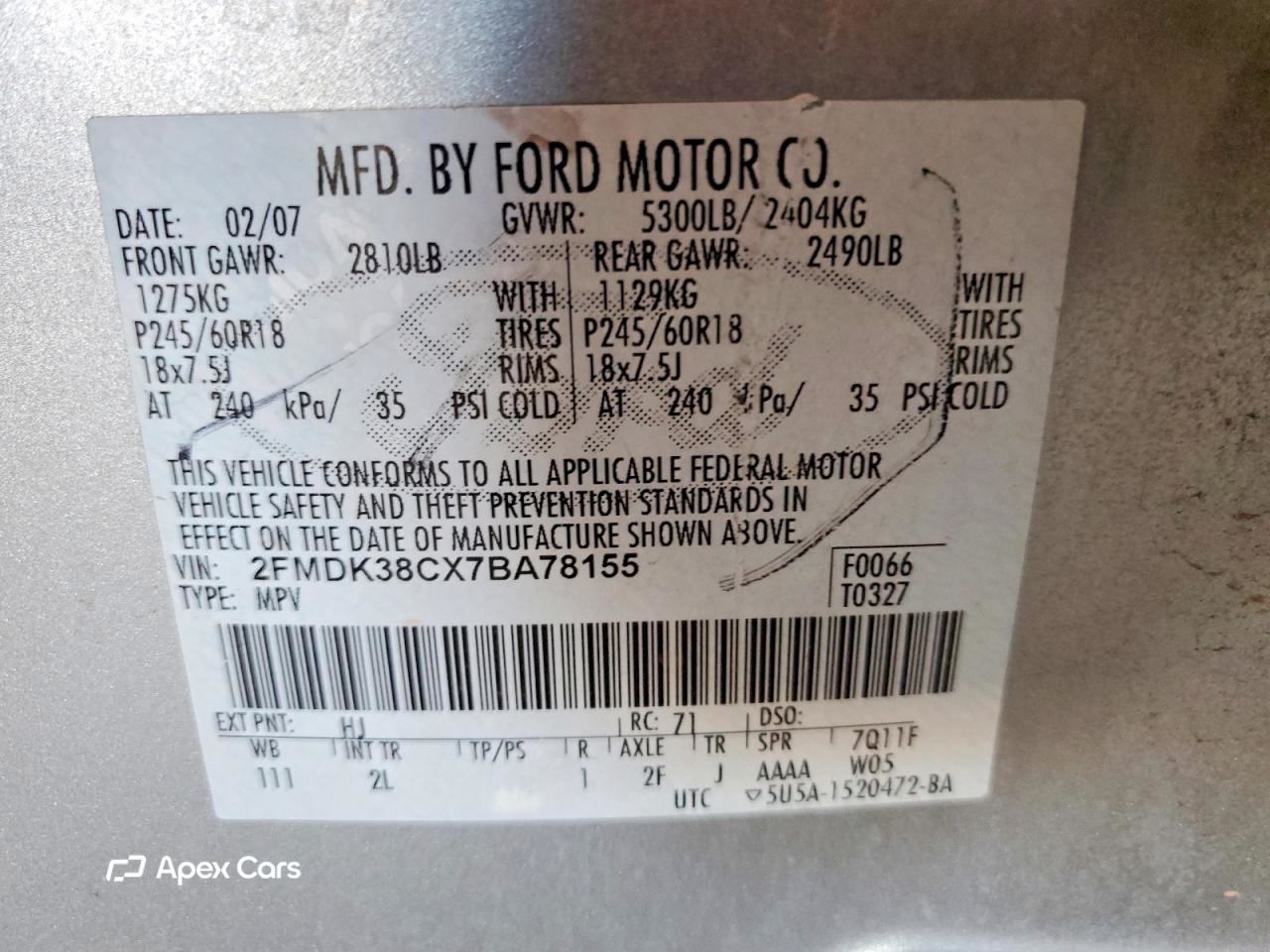 Ford Edge 2007
