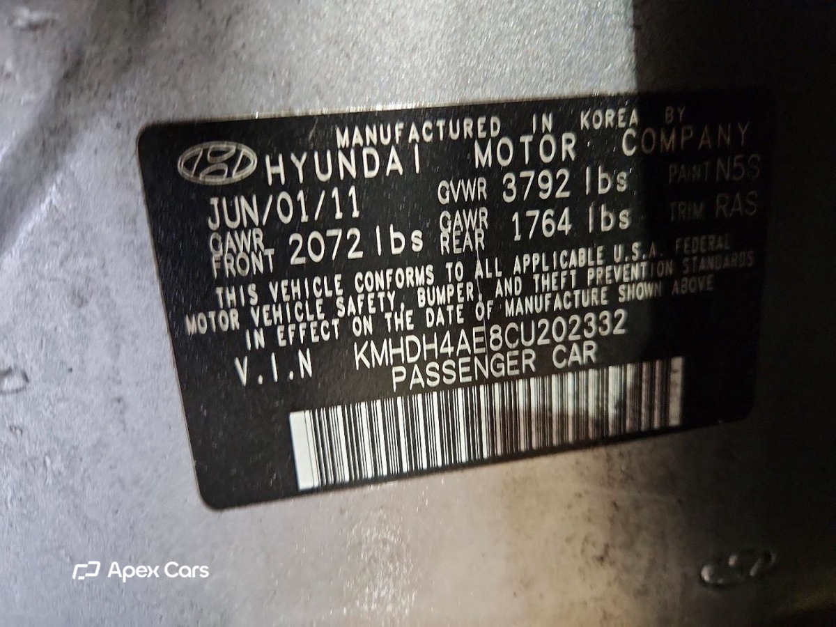 Hyundai Elantra 2012