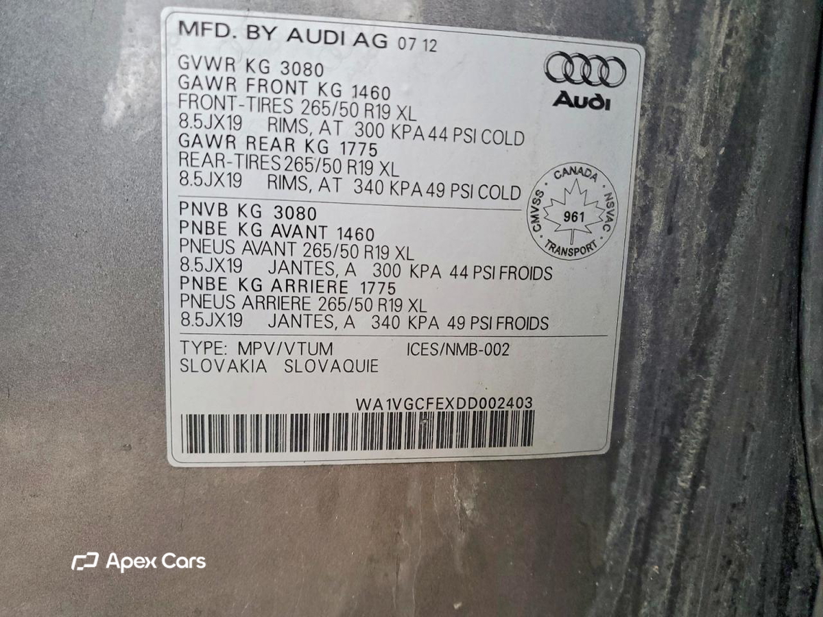 Audi Q7 2013