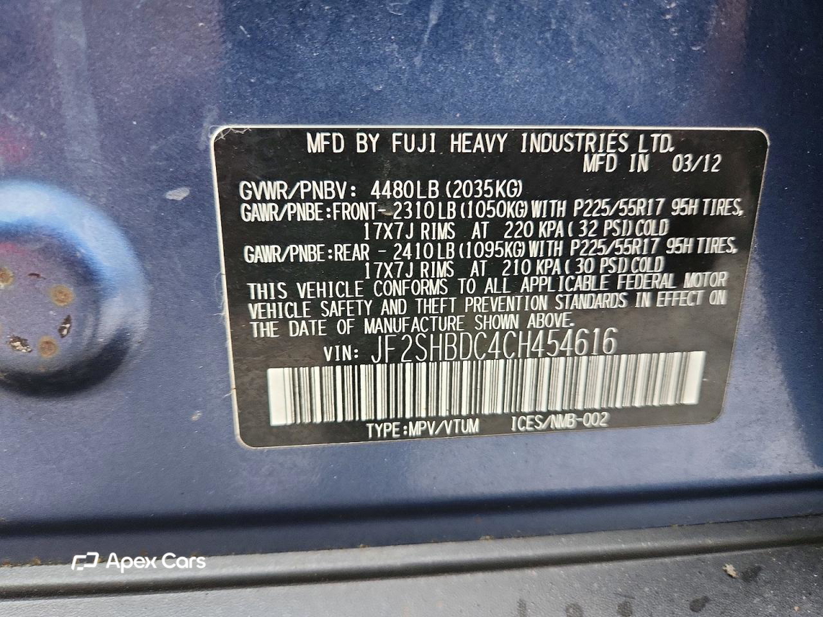 Subaru Forester 2012