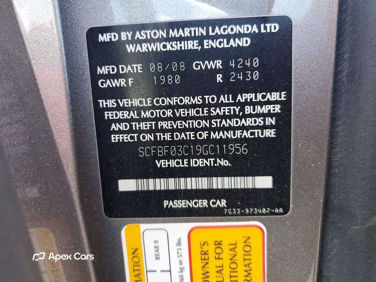 Aston Martin  2009