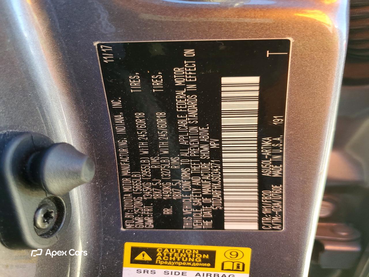 Toyota Highlander 2018