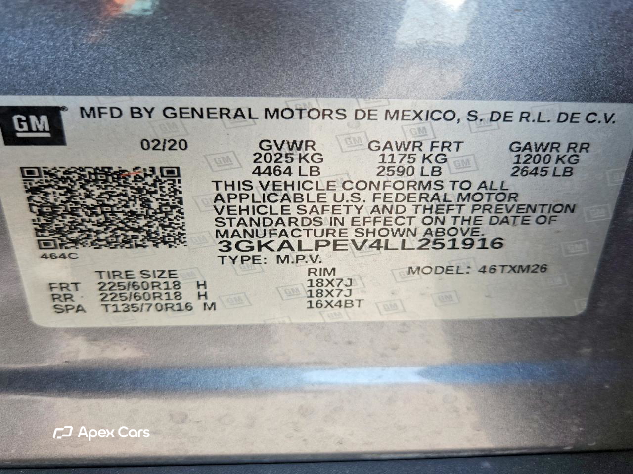 GMC Terrain 2020