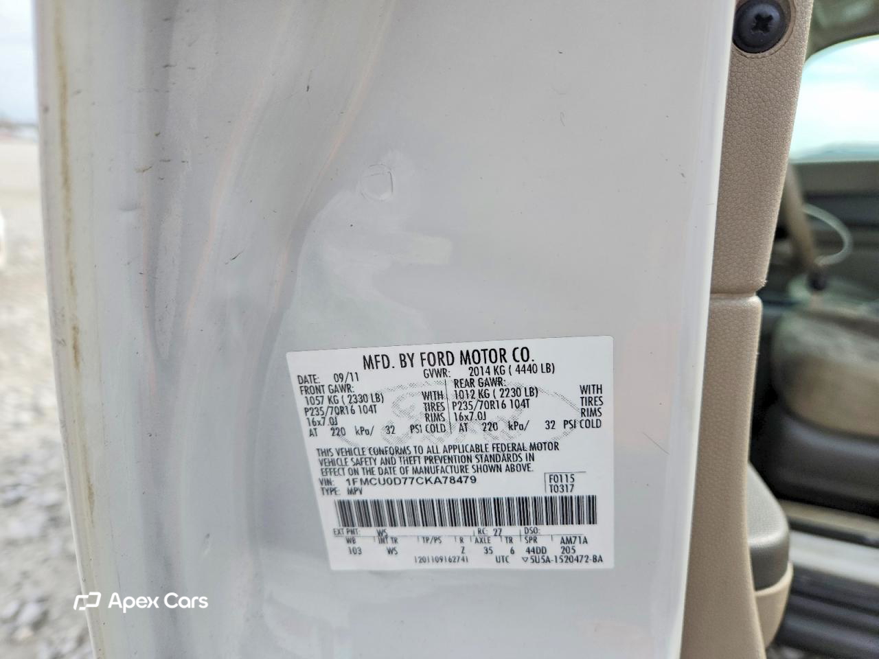 Ford Escape 2012