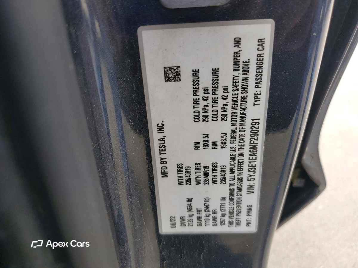 Tesla Model 3 2022
