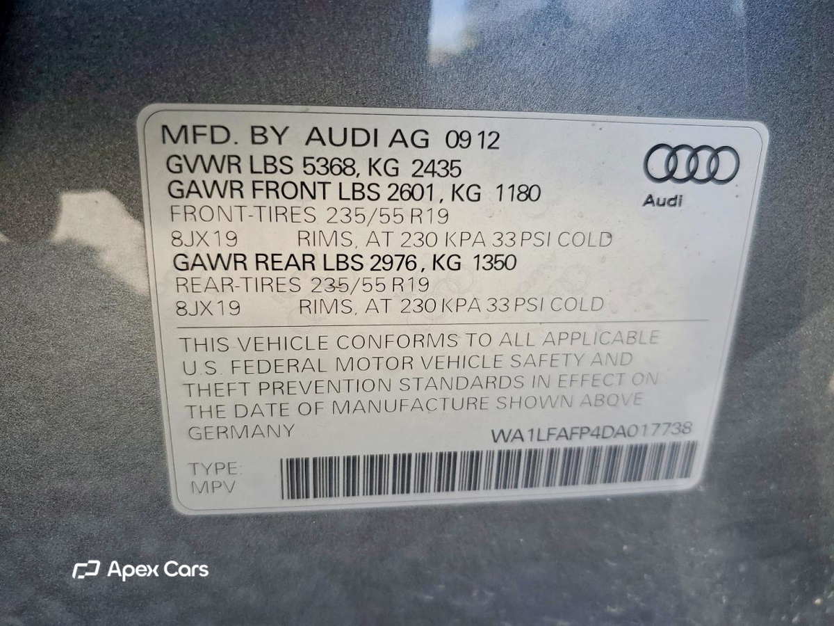 Audi Q5 2013