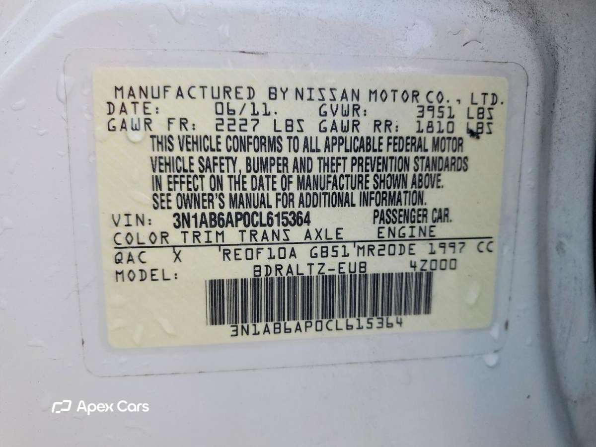 Nissan Sentra 2012
