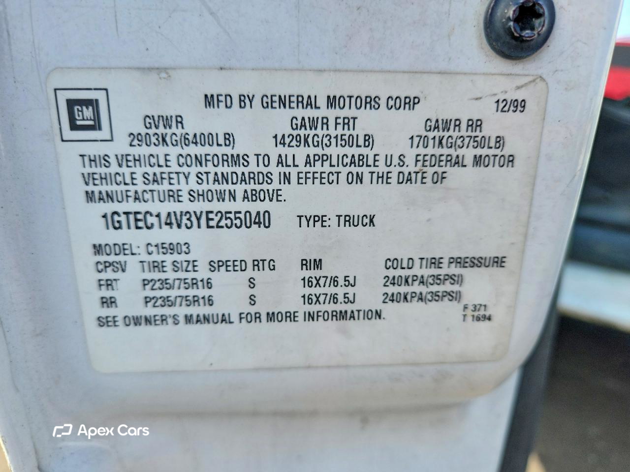 GMC Sierra 2000
