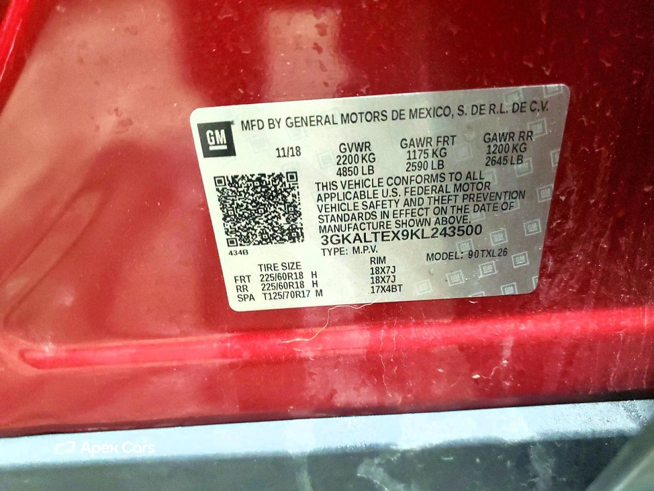 GMC Terrain 2019