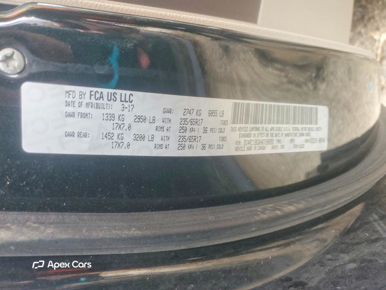Chrysler Pacifica 2017