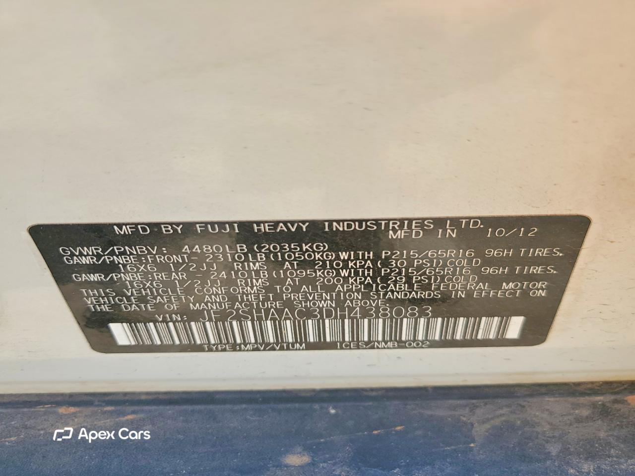 Subaru Forester 2013