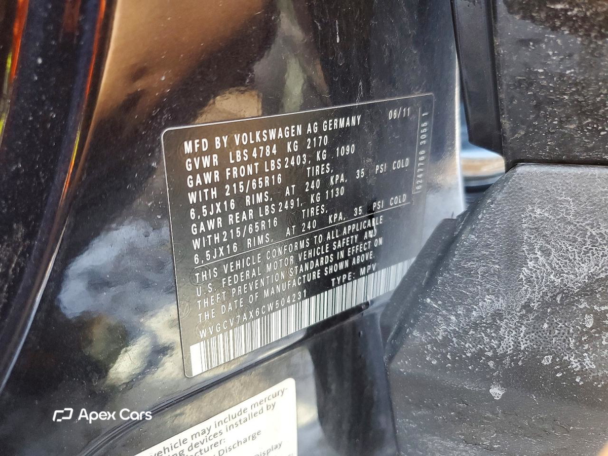 Volkswagen Tiguan 2012