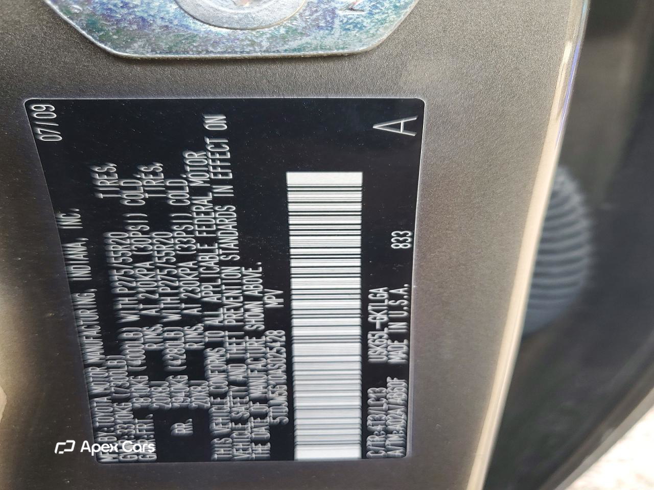 Toyota Sequoia 2010