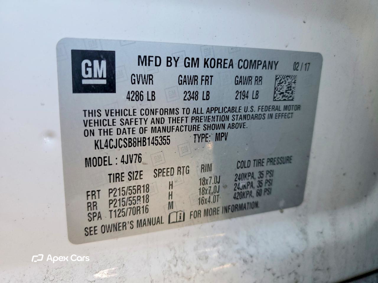Buick Encore 2017