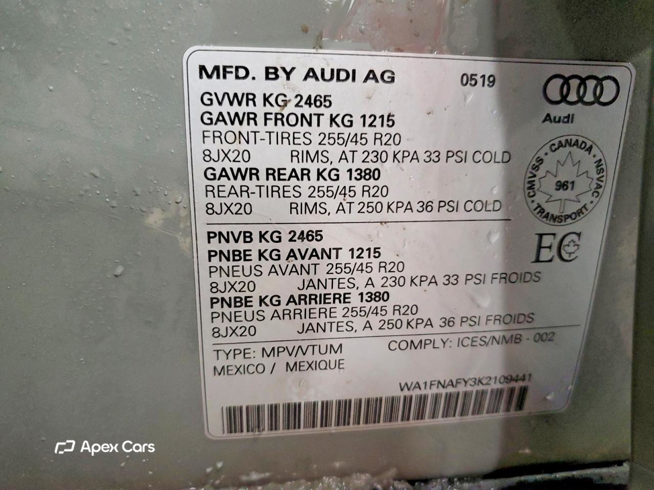 Audi Q5 2019