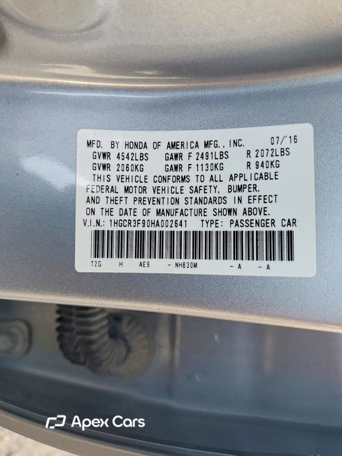 Honda Accord 2017