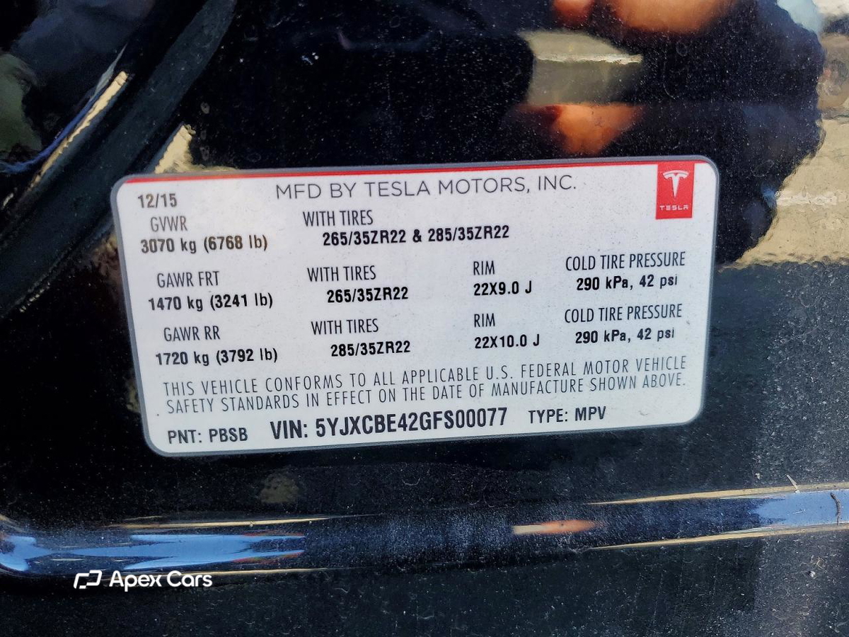 Tesla Model X 2016