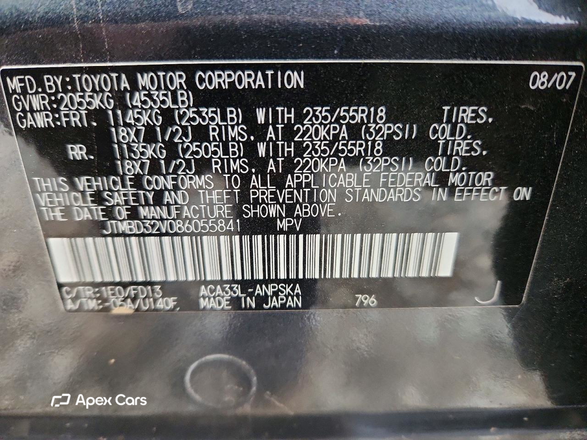 Toyota RAV 4 2008