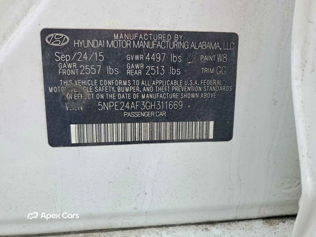 Hyundai Sonata 2016
