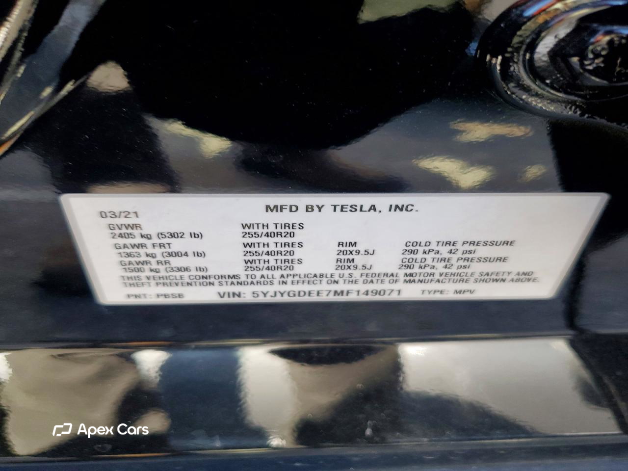 Tesla Model Y 2021