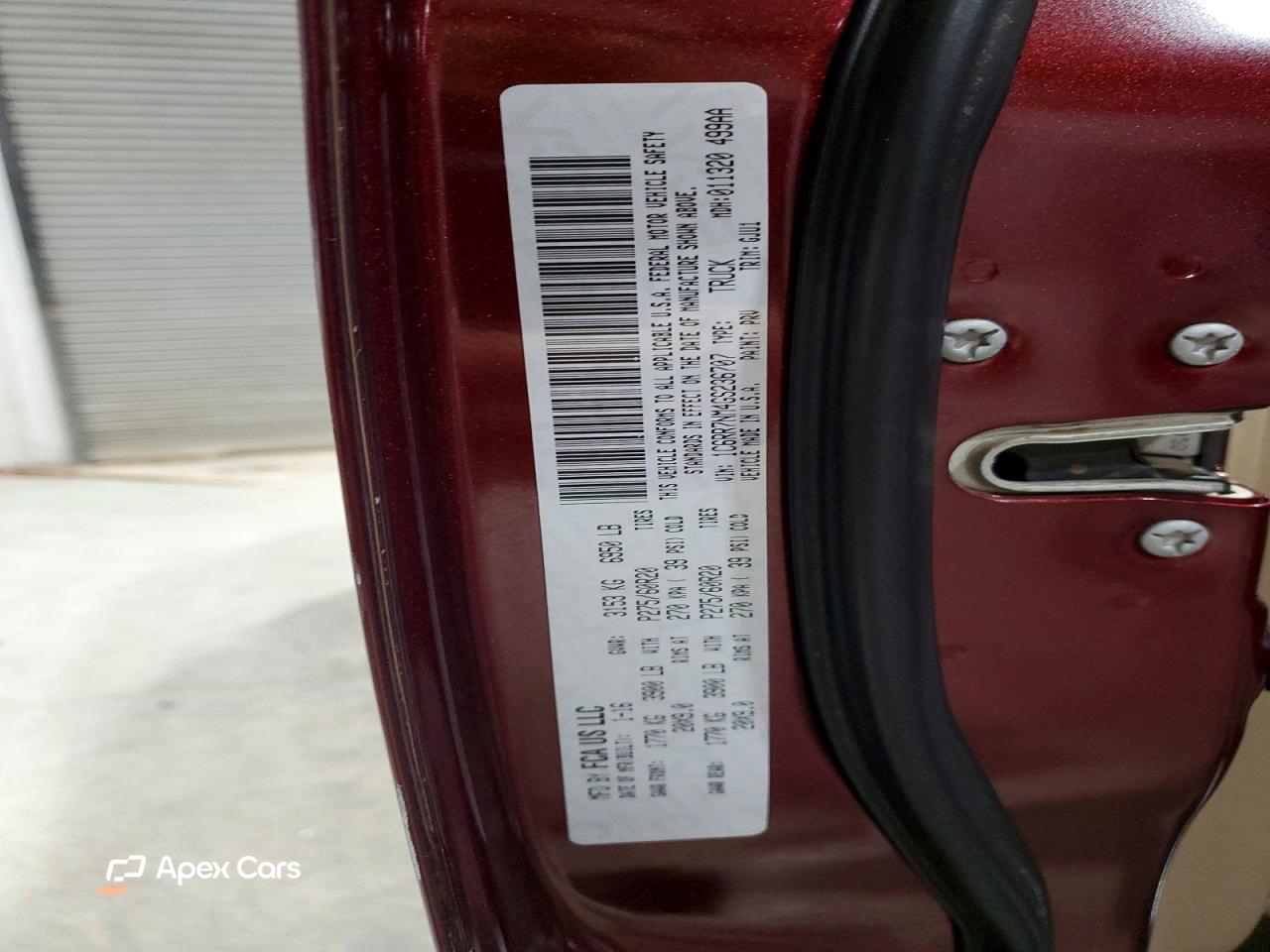 RAM 1500 2016
