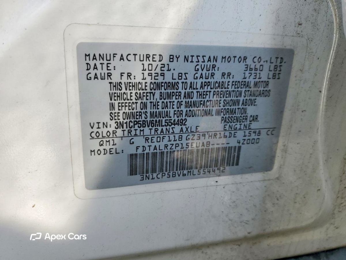 Nissan Kicks 2021
