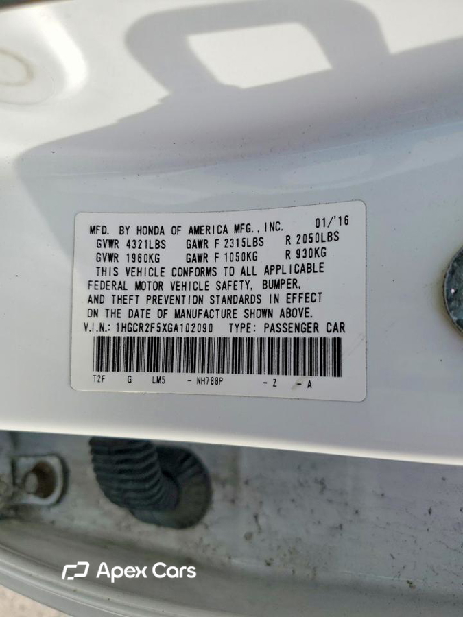 Honda Accord 2016