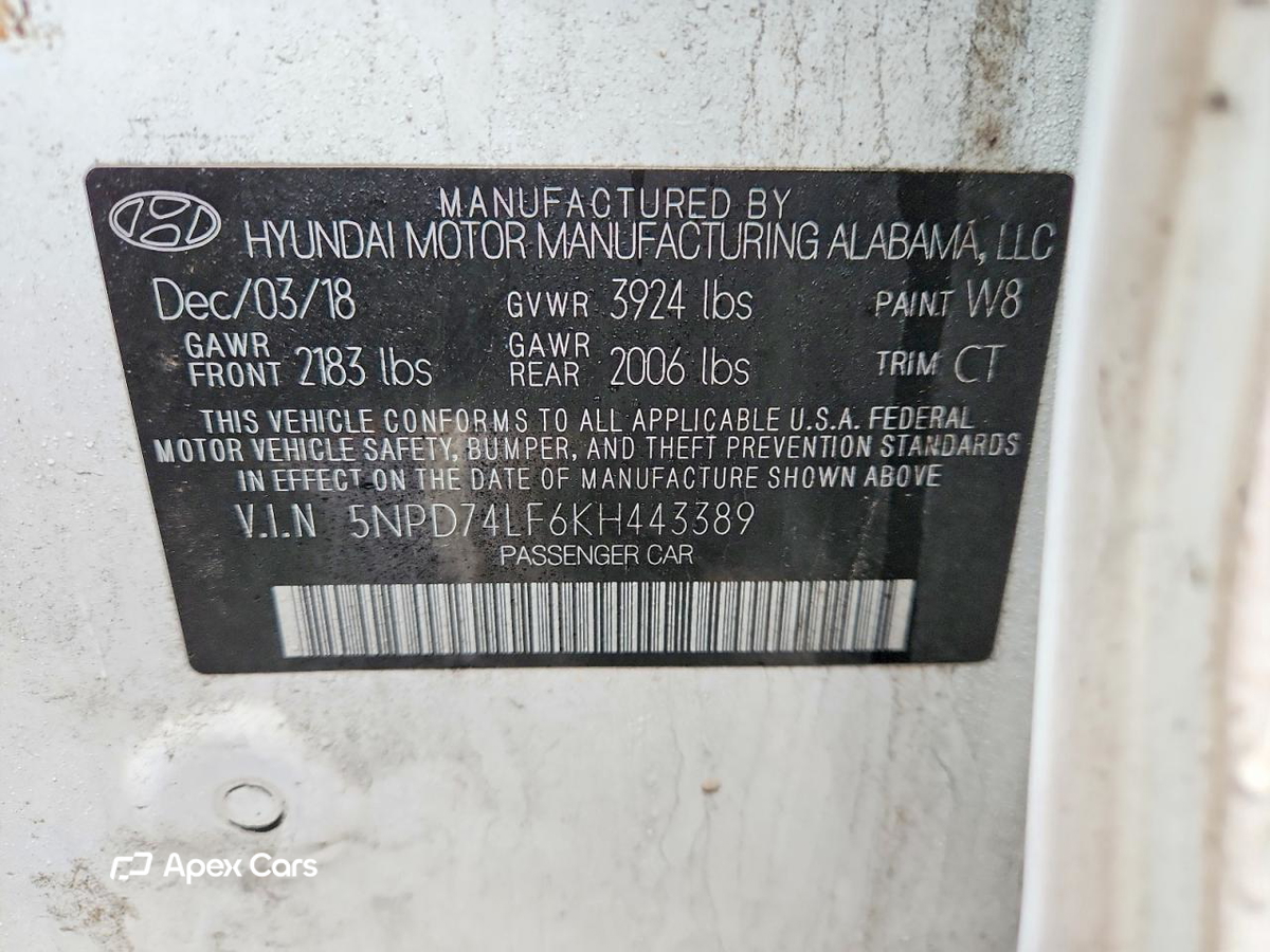 Hyundai Elantra 2019