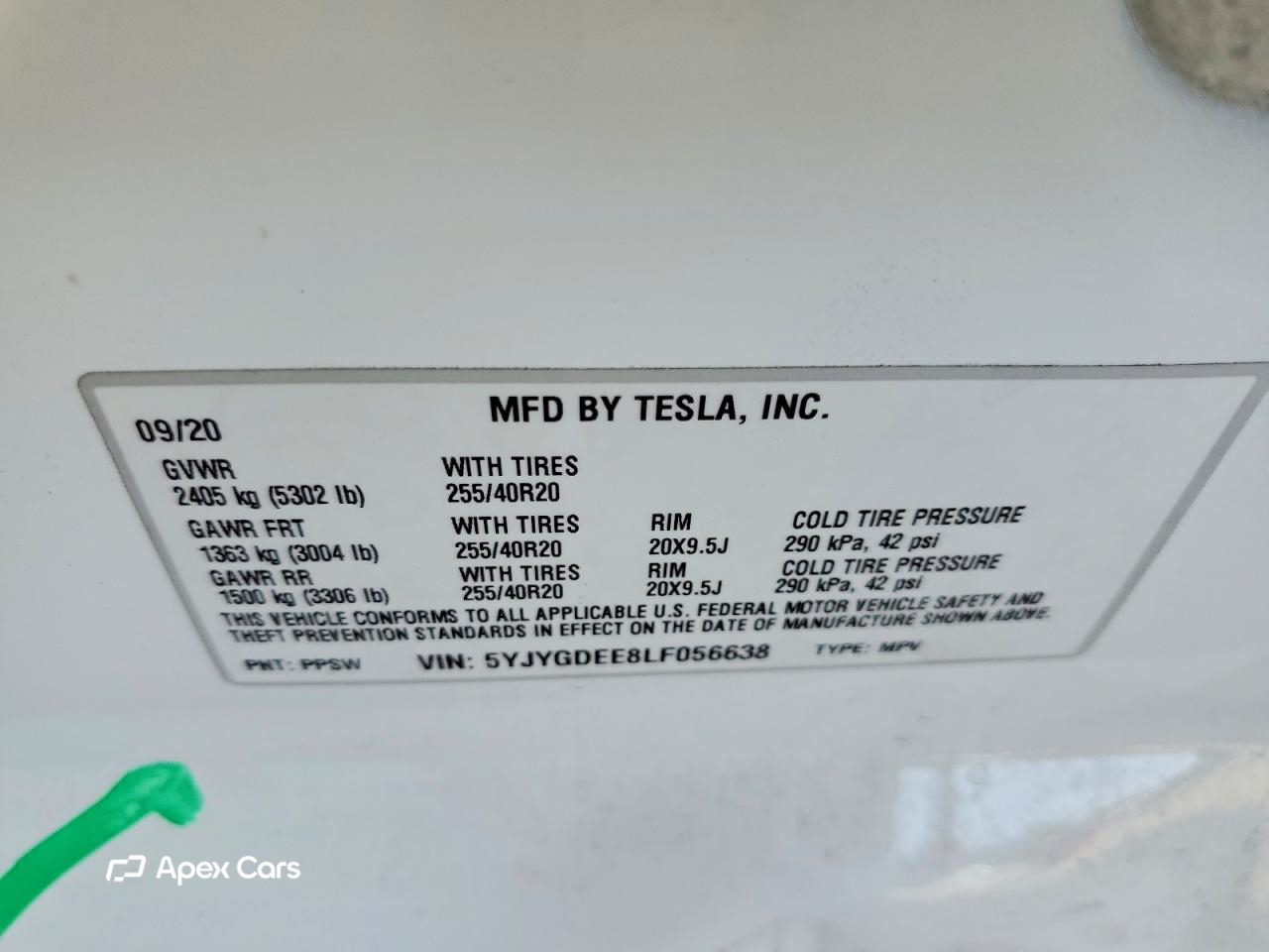 Tesla Model Y 2020